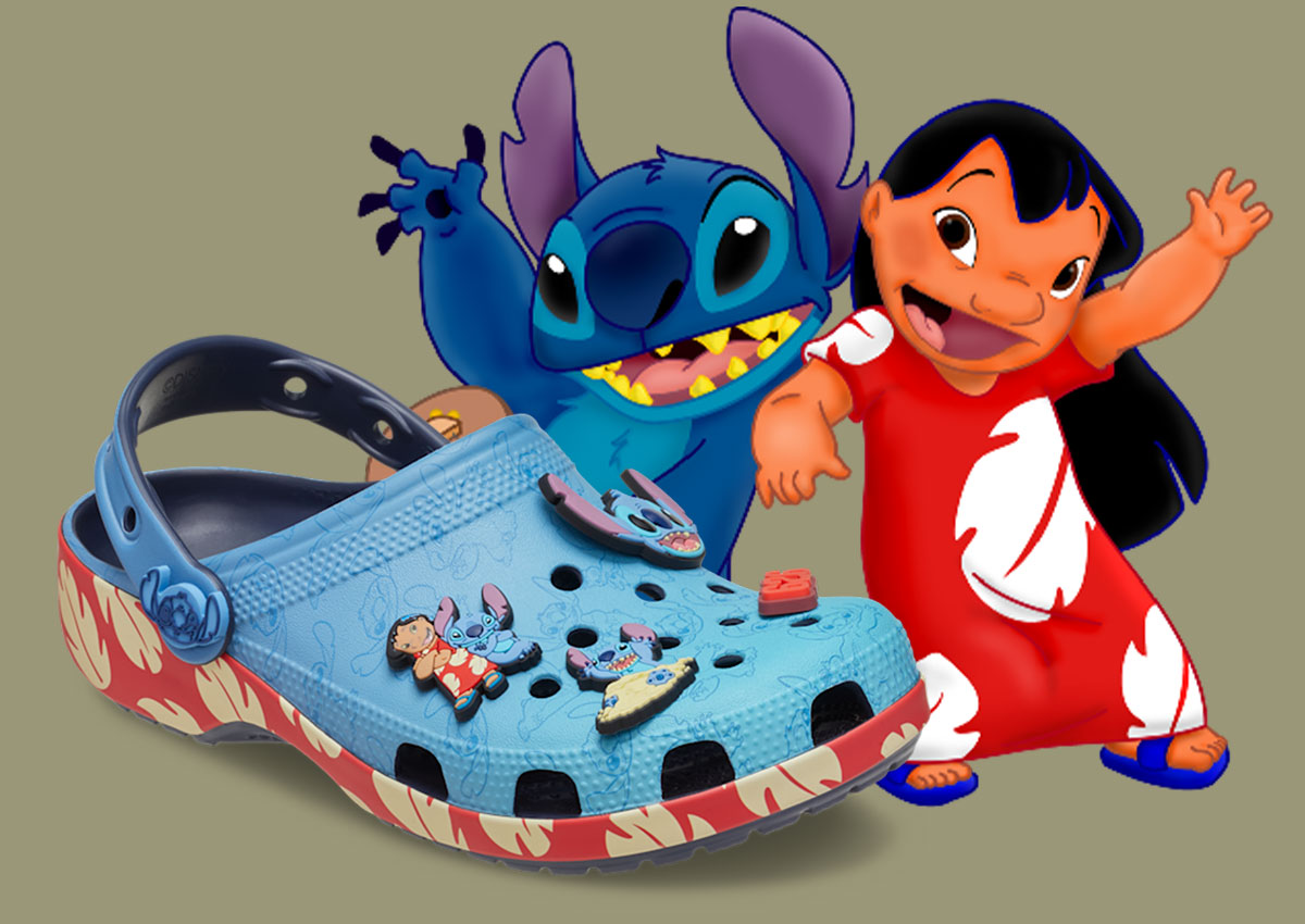 Disney x Crocs Classic Clog “Lilo & Stitch” Releases June 26th