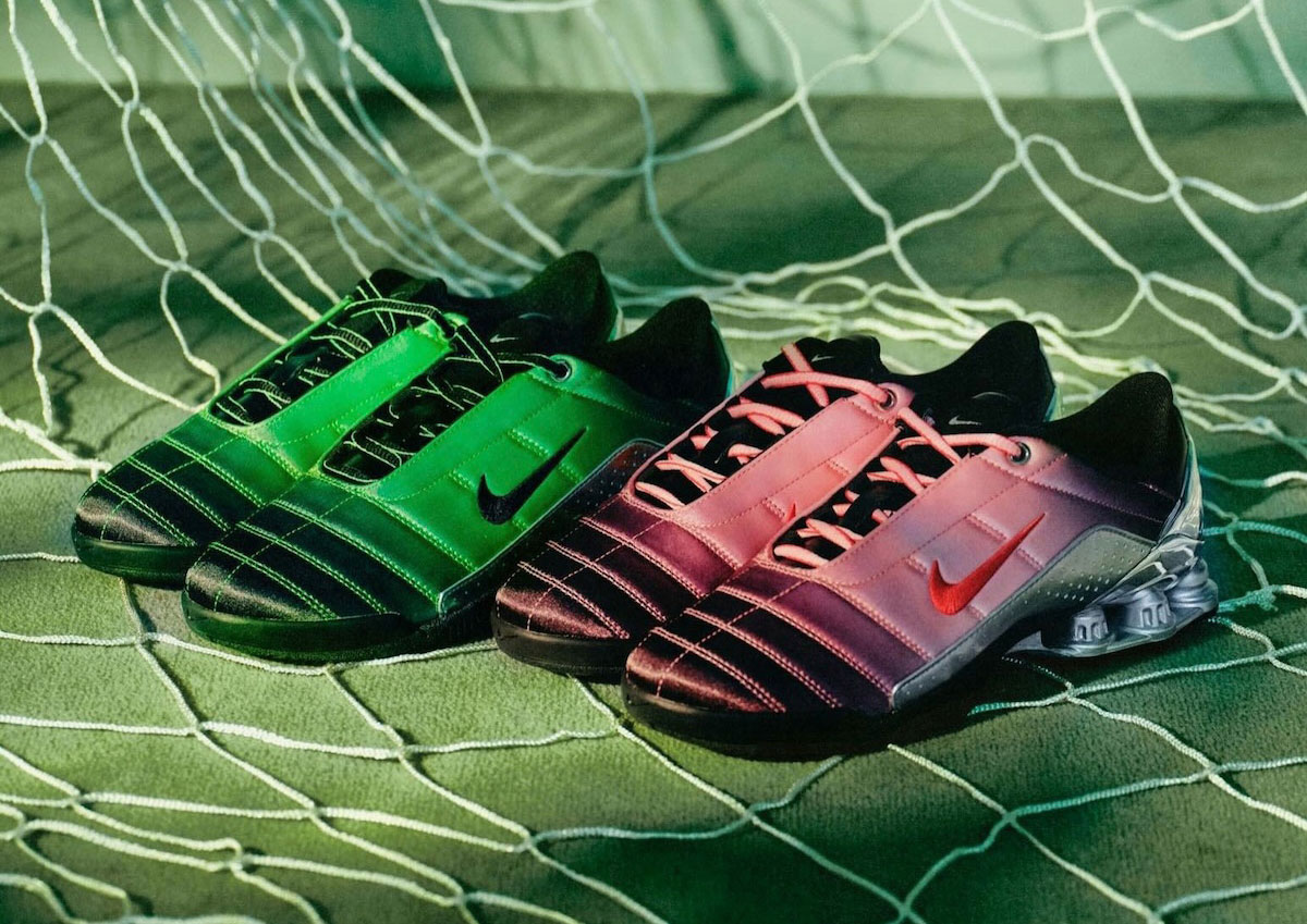 Forget-Me-Nots x Nike Total 90 Shox Magia Pack Arrives in Green Gusto and Shy Pink