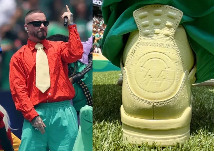 J Balvin Debuts His Air Jordan 4 “Lemonade” At World Cup Opening Ceremony