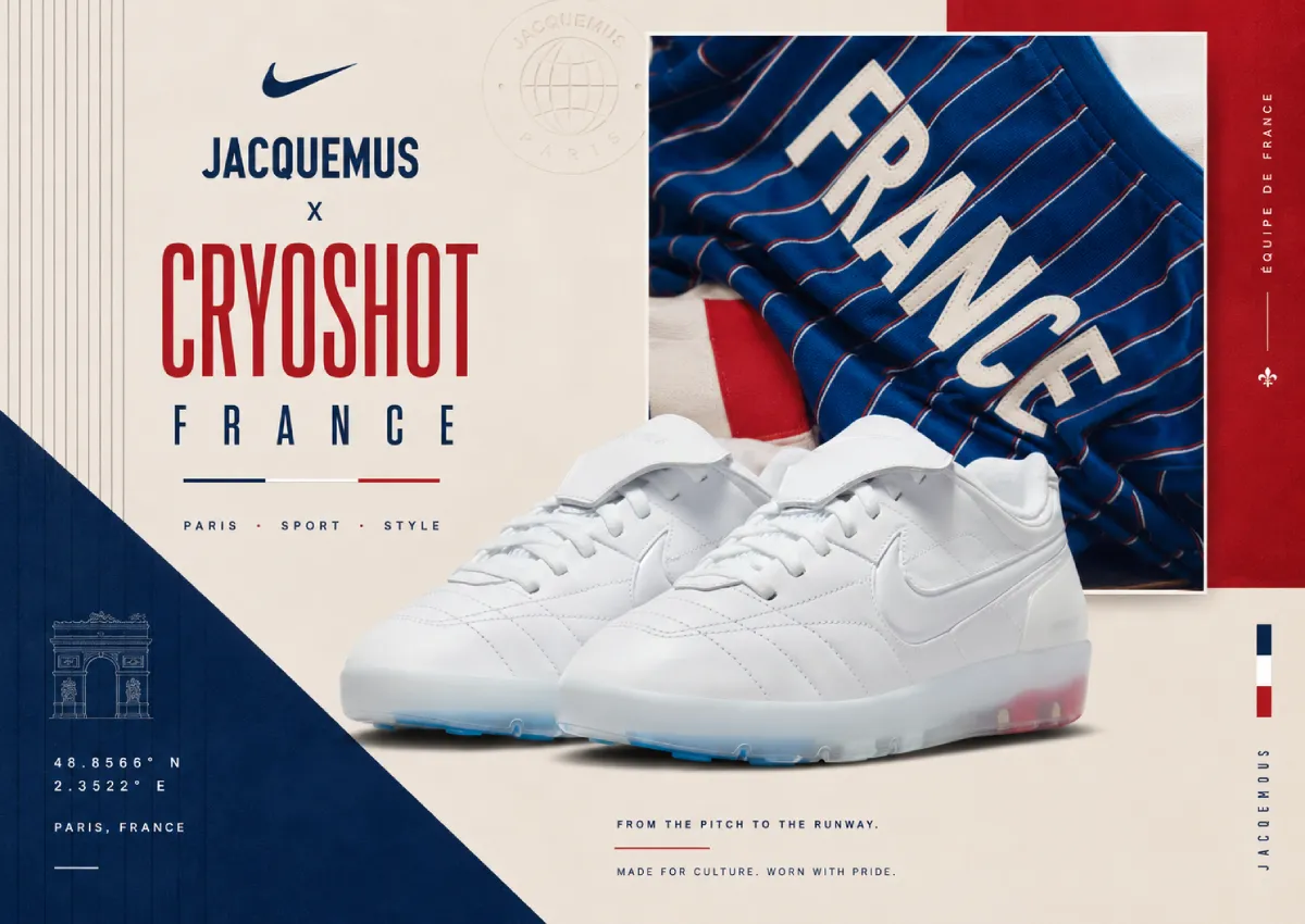 Jacquemus x Nike Cryoshot “France” Releases June 16th