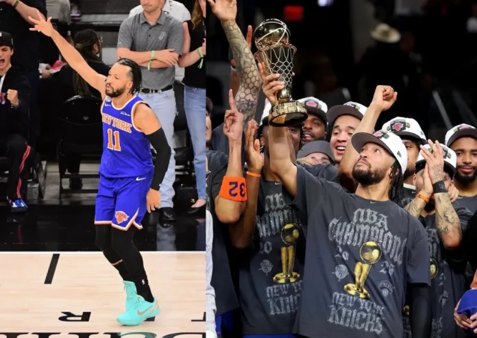 Jalen Brunson Wears Nike Kobe 6 “Statue of Liberty” As Knicks End 53-Year Championship Drought