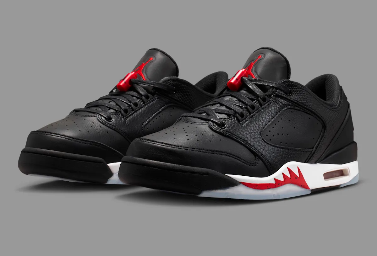 Jordan Sixty Plus Low Gets A Classic “Bred” Colorway