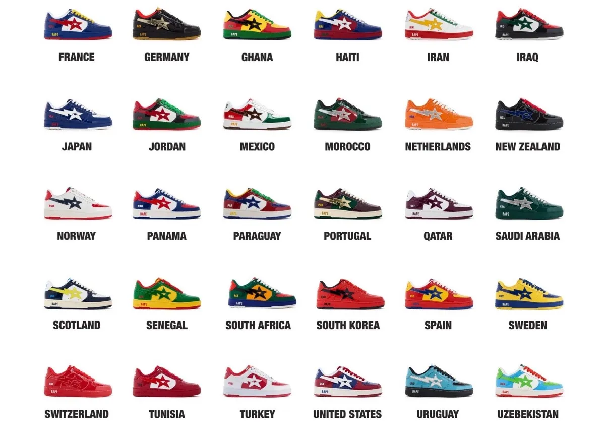 KidSuper x BAPE STA World Cup Collection Releasing With StockX Auction