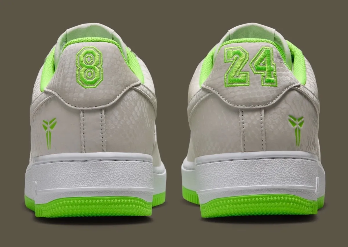 Kobe Bryant Nike Air Force 1 Low “Electric Green” Releases August 2026