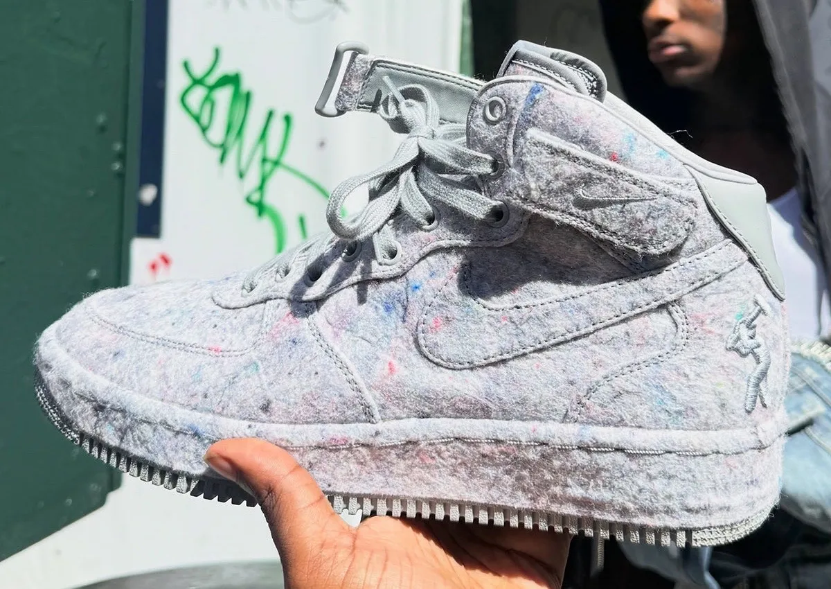 Lil Yachty’s Concrete Boys x Nike Air Force 1 Mid Surfaces With “Space Hippie” Vibes