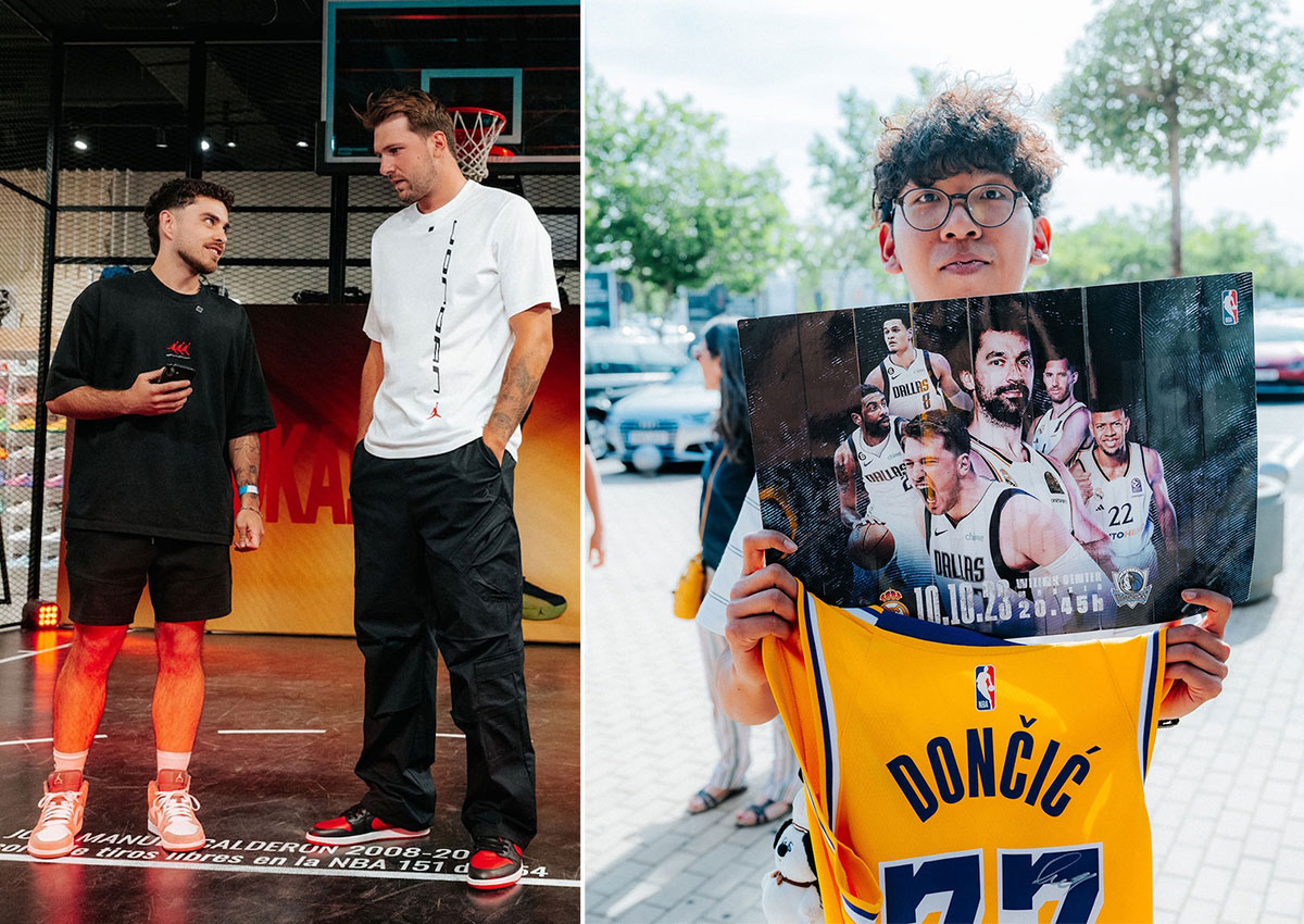Luka Doncic Jordan Brand Europe Tour Hits Madrid, Belgrade, and Ljubljana