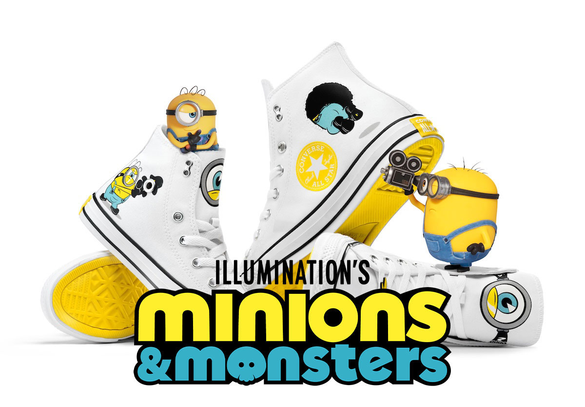 Converse x Minions Collection Brings Minions & Monsters To Classic Chucks