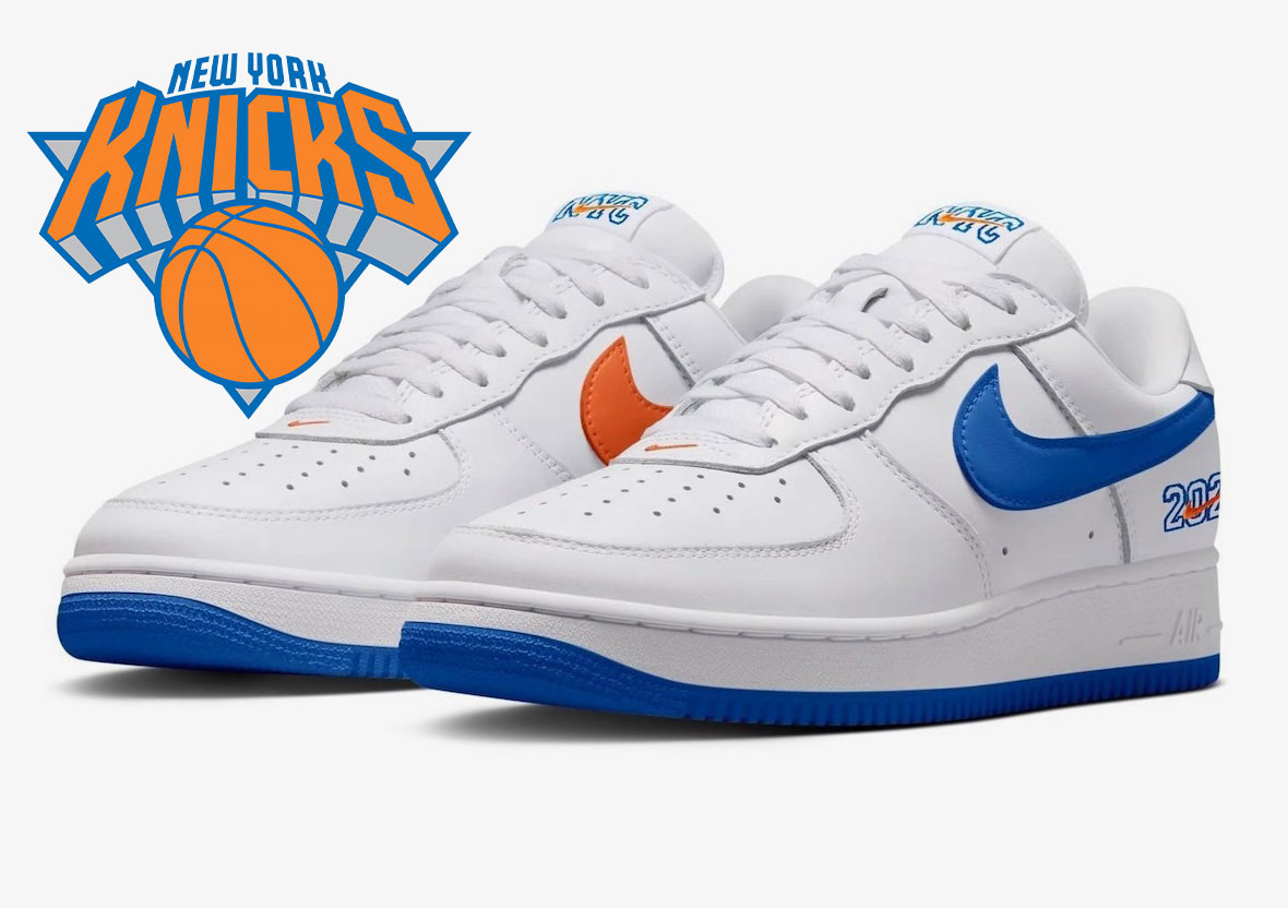 Nike Air Force 1 Low ’01 “NYC Knicks” Features MSG Details