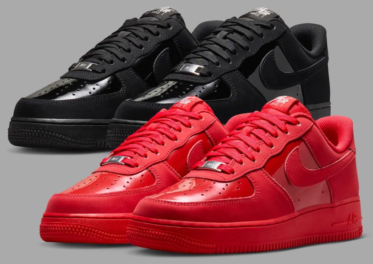 Nike Air Force 1 Low “Patent Suede” Pack Releases July 2026