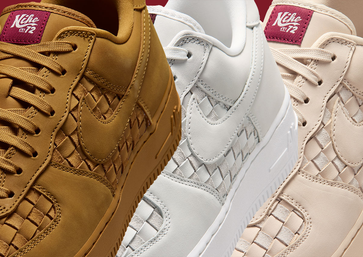 Nike Air Force 1 Low “Woven” Pack Arrives Ahead of Fall 2026