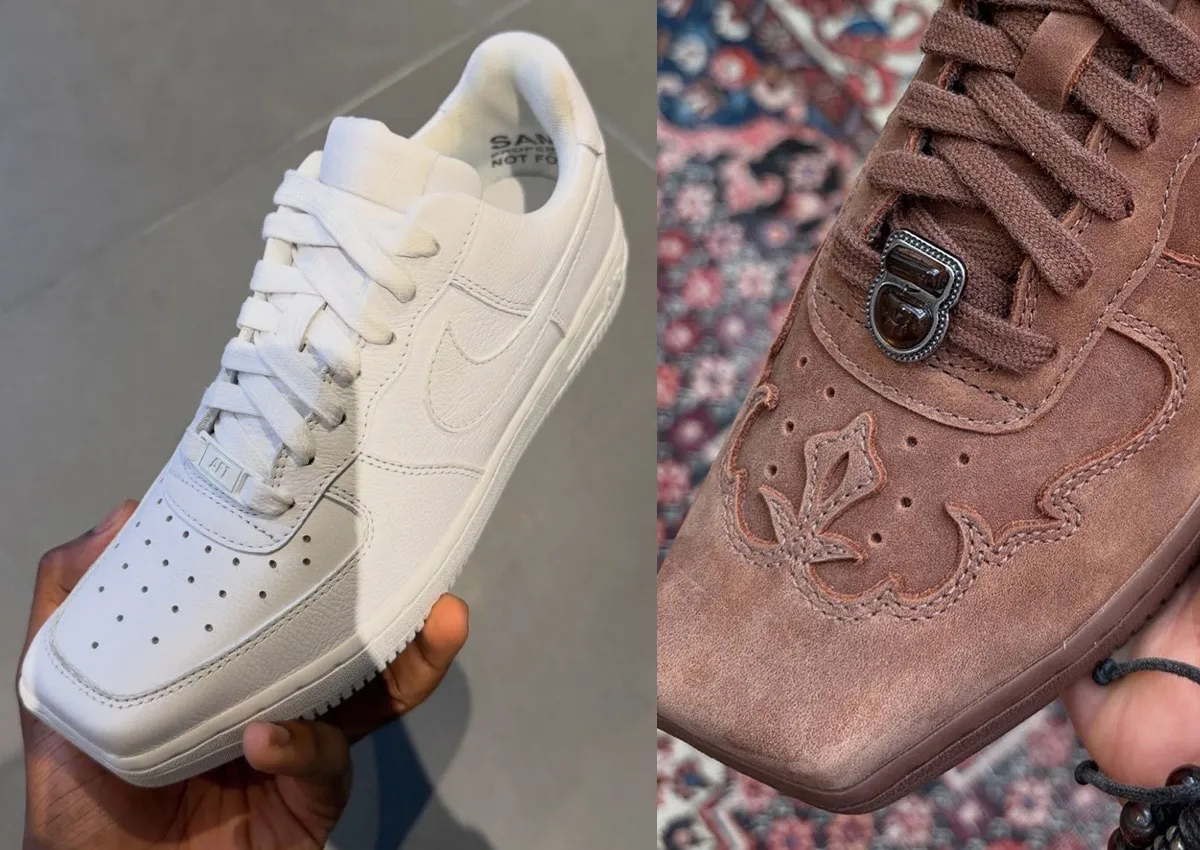Nike’s Square-Toe Air Force 1 Steals The Spotlight At Paris Fashion Week