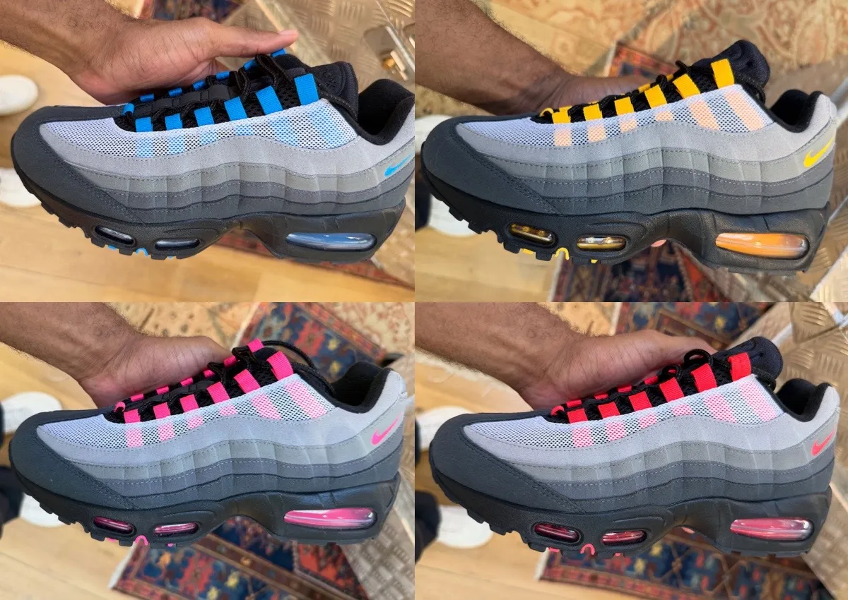 Nike Air Max 95 “Black Tongue Pack” Releases Spring 2027