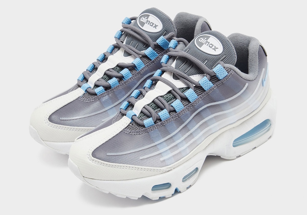 Nike Air Max 95 Tech “Smoke Grey/Football Blue” Adds Cool-Toned Layers