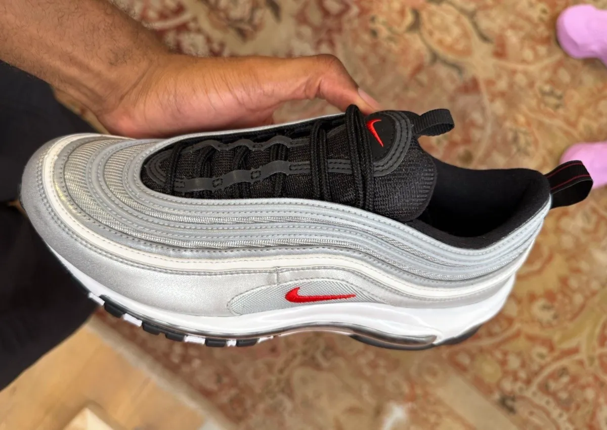 Nike Air Max 97 Silver Bullet “Black Tongue” Releases Spring 2027