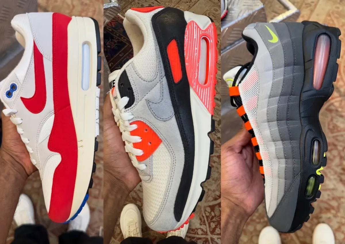 Nike Air Max “Lost Samples” Pack Celebrates 40 Years of Air