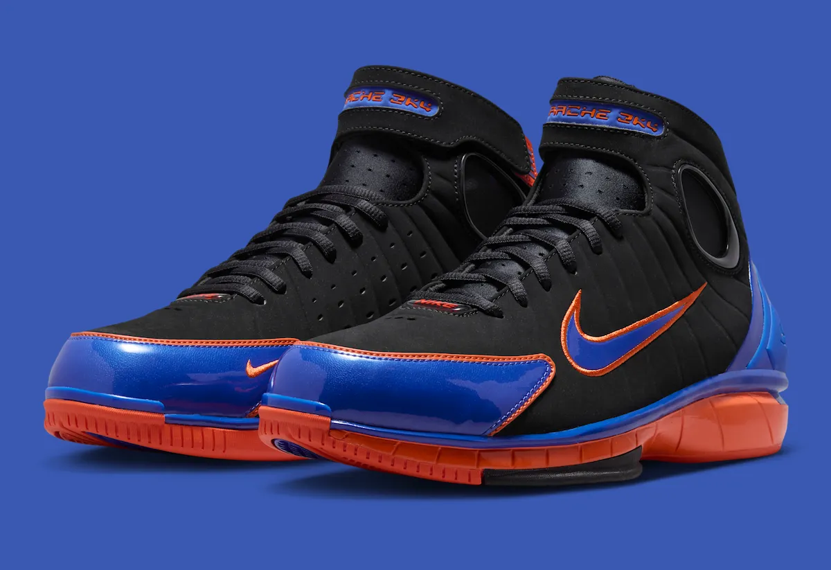 Penny Hardaway’s Nike Air Zoom Huarache 2K4 “Knicks” PE Releases September 10th