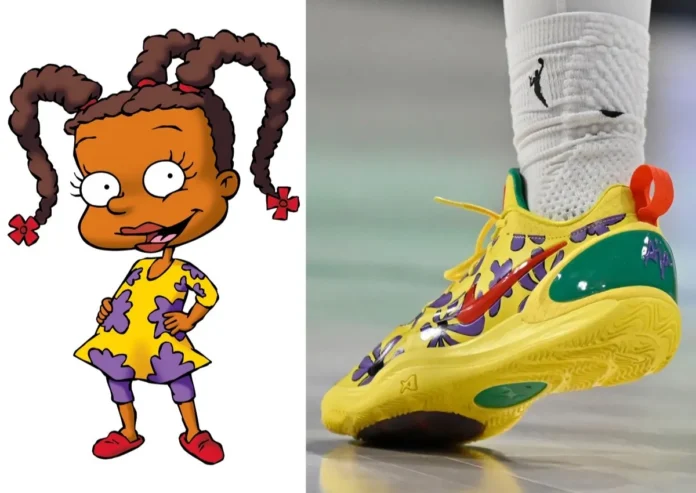A’ja Wilson Debuts Nike A’Two PE Inspired By Rugrats’ Susie Carmichael