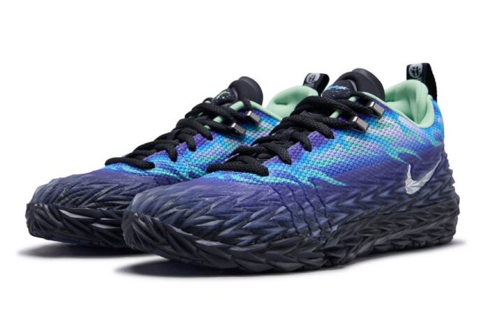 Nike ST Charge “Blue Flame” Features A Wild Sculpted Shell