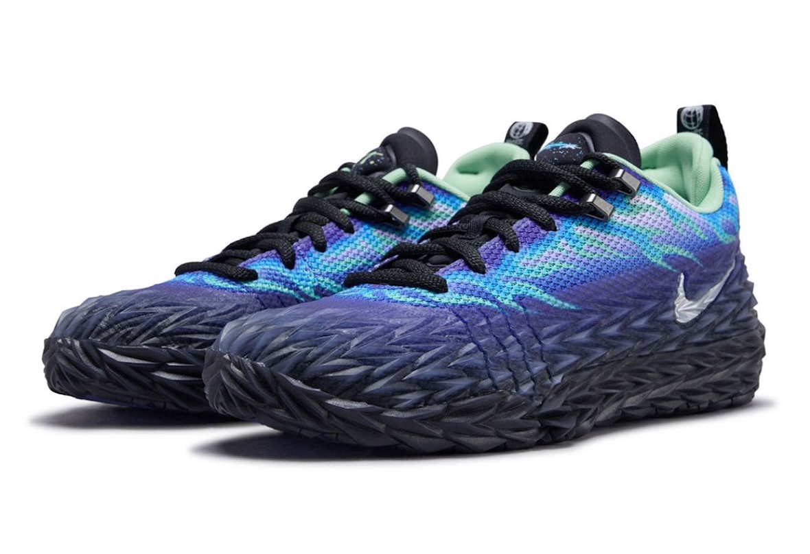 Nike ST Charge “Blue Flame” Features A Wild Sculpted Shell