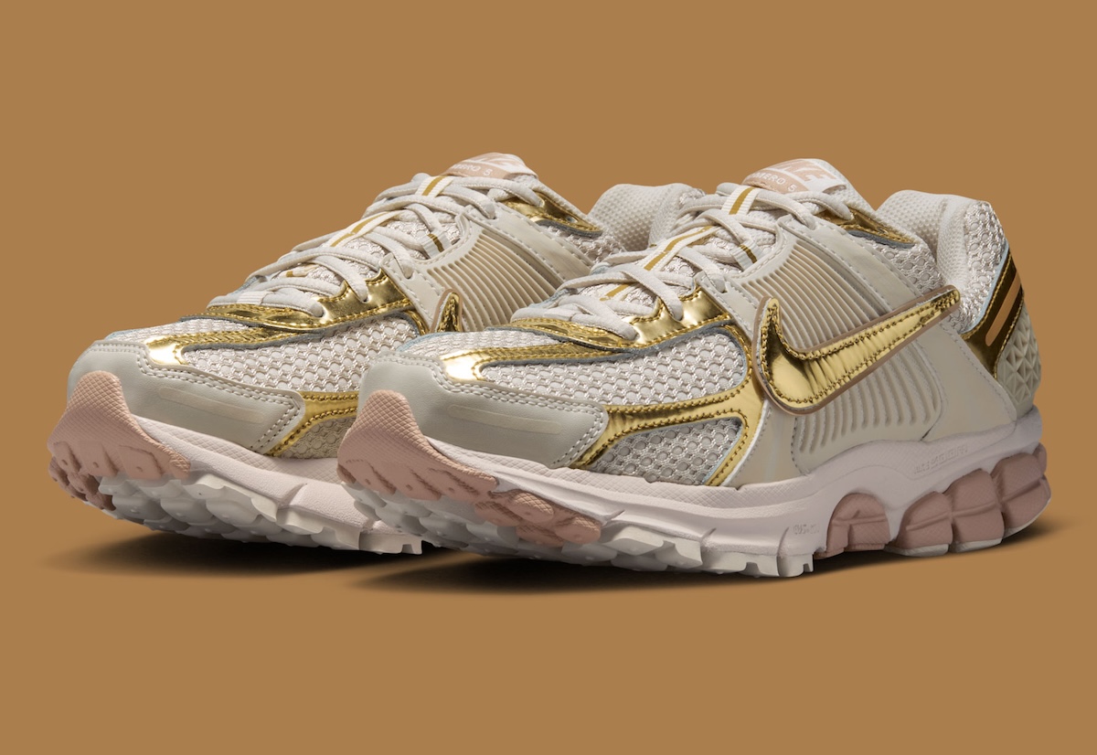 Nike Zoom Vomero 5 “Metallic Gold” Wraps The Y2K Runner in Gold