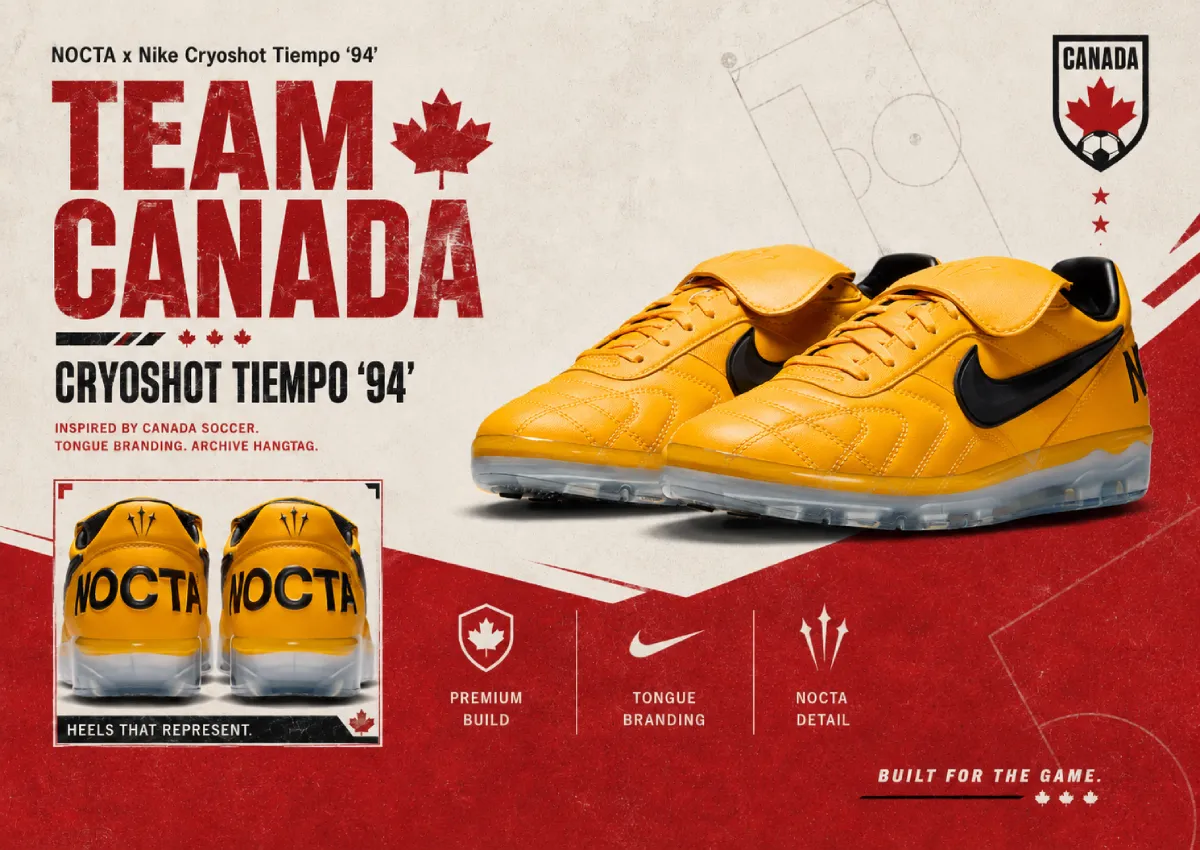 NOCTA Nike Cryoshot Tiempo '94 Release Date IM0703-700