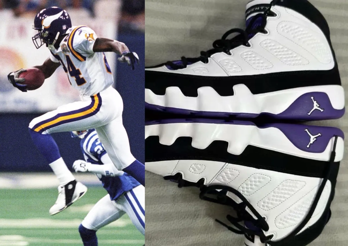 Randy Moss’ Air Jordan 9 “Super Freak” Releases Super Bowl Weekend 2027