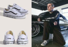 Travis Barker x Vans Old Skool “White” Comes Distressed With Barbed Wire Details