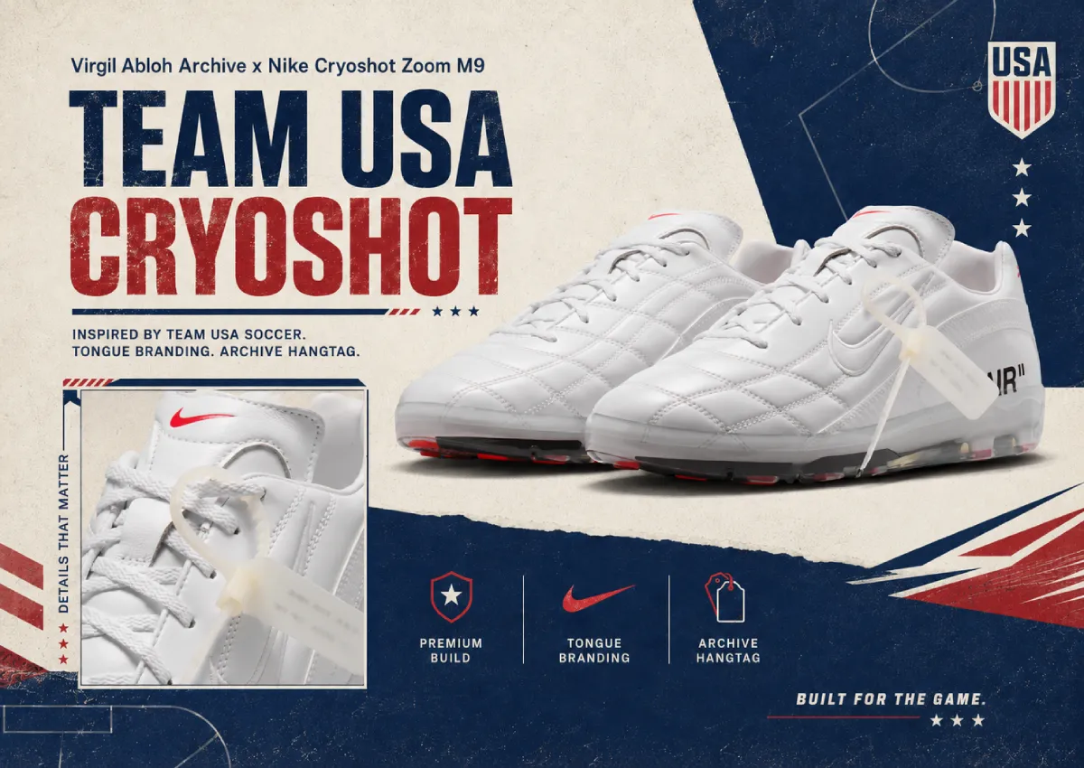 Virgil Abloh Archive Nike Cryoshot Zoom M9 IM3886-100