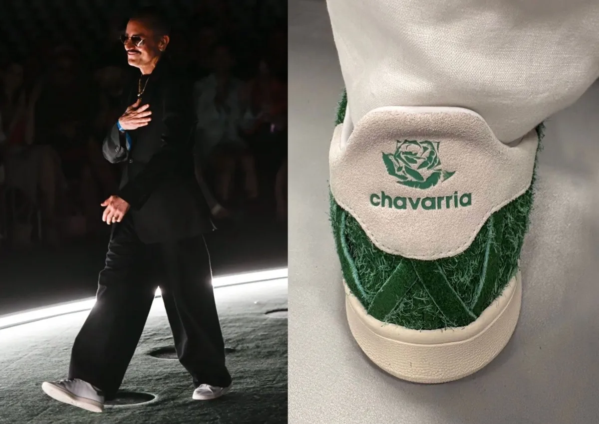 Willy Chavarria x adidas Stan Smith Previewed At Paris Fashion Week