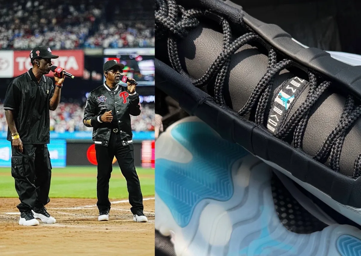 Boyz II Men Debut Exclusive Air Jordan 11 at MLB All-Star Game