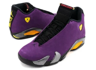 Detailed Look at the Air Jordan 14 “Purple Ferrari” PE