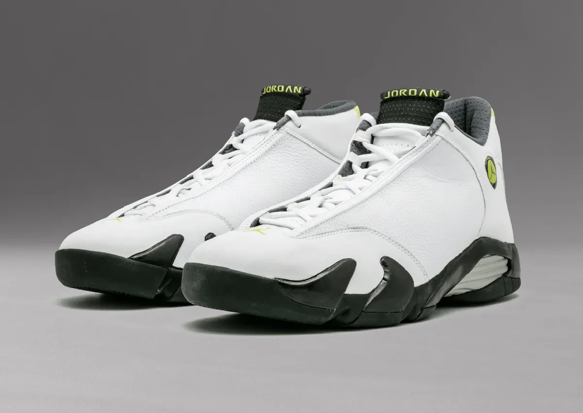 Sneaker Talk: Air Jordan 14 “White Chartreuse”
