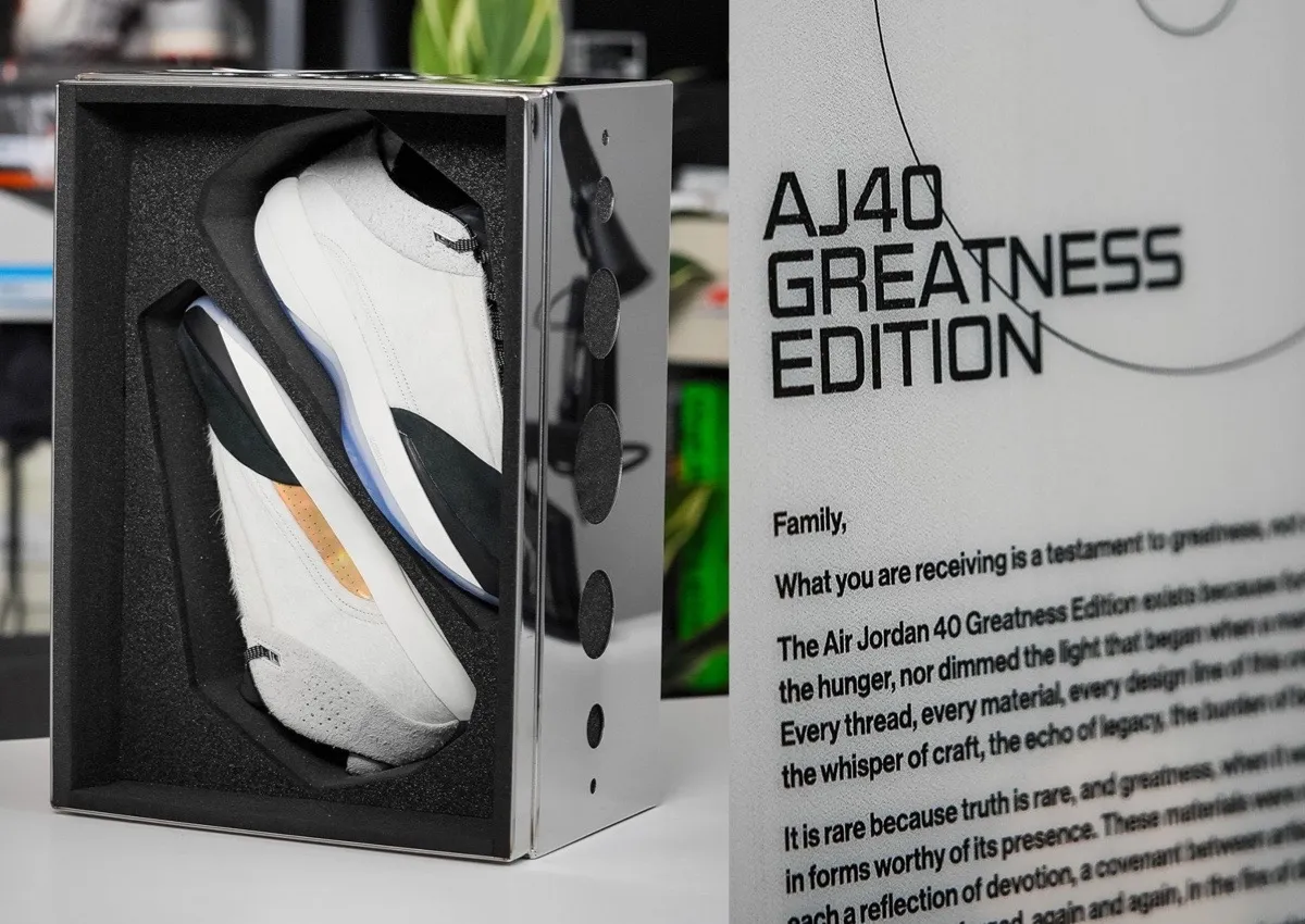 Air Jordan 40 “Greatness Edition” Limited To Just 23 Pairs