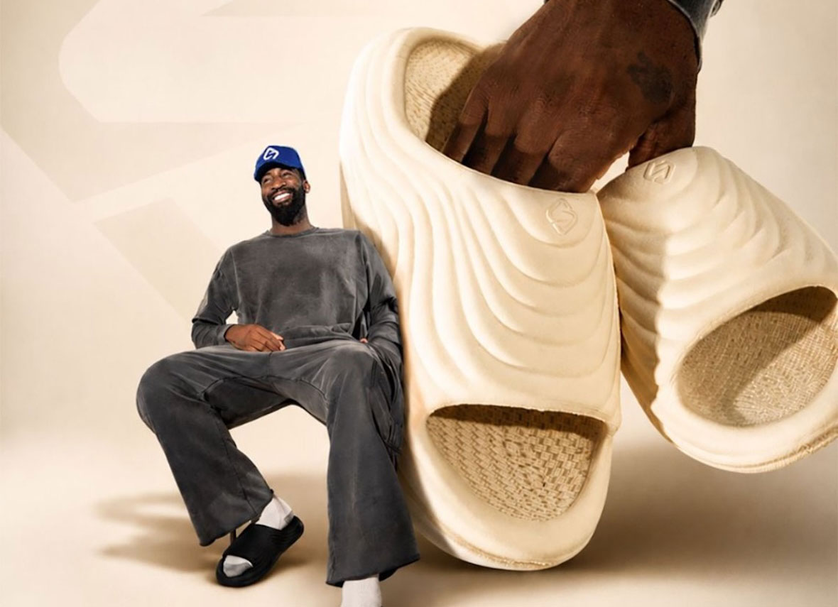 Andre Drummond Unveils Stria Sport x Zellerfeld Surge Slide