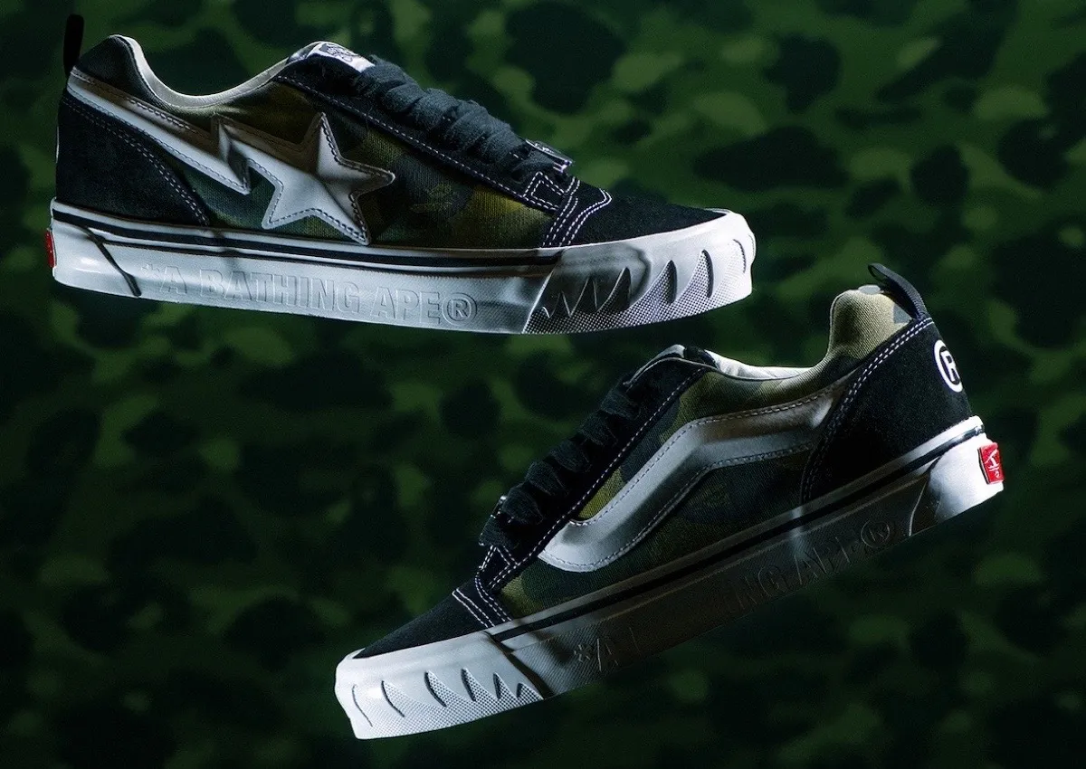 BAPE x Vans Knu Skool Collection Releases July 15th