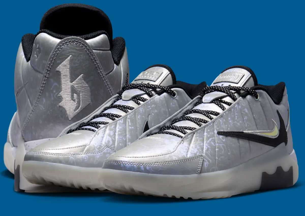 Bronny James’ Nike LeBron Witness 9 Surfaces in “Metallic Silver”