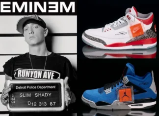 Eminem auctioning off Air Jordans for charity