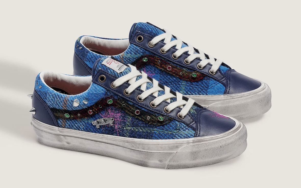 Harris Tweed Vans Old Skool VN000E8VBIP Harris Tweed Vans Old Skool VN000E8VBIP