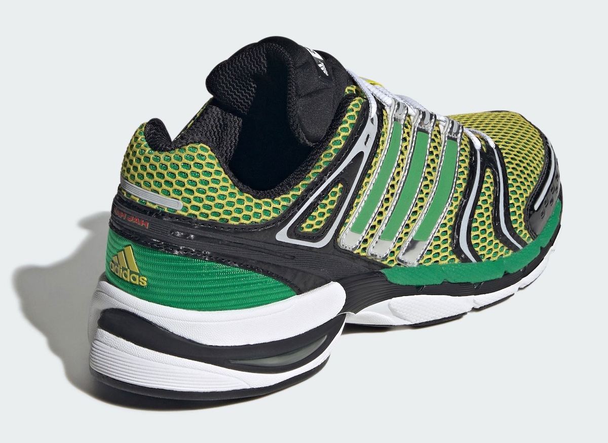 JAH JAH Studio x adidas Adistar Control 5 and Adizero F50 Tunit capsule collaboration - detail view 5