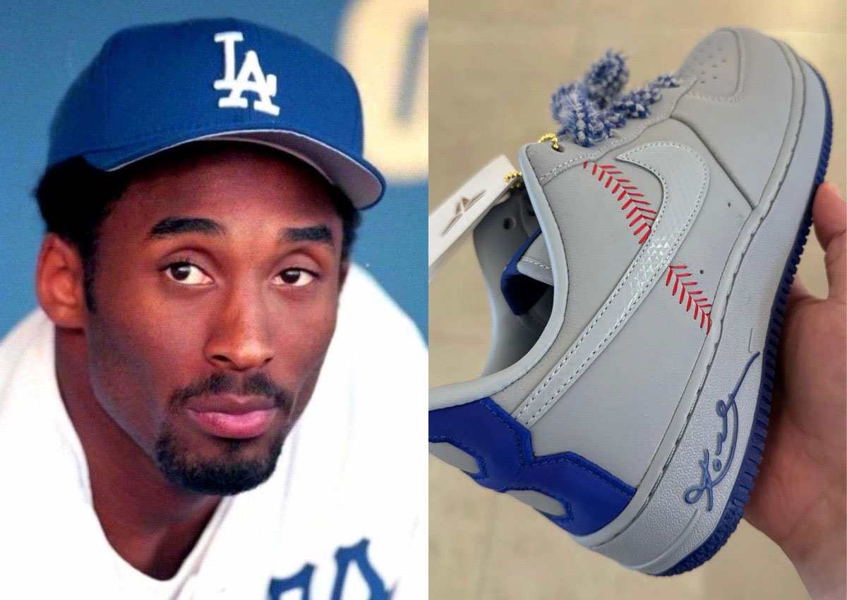 Kobe Bryant x Nike Air Force 1 Low Protro “Dodgers” First Look