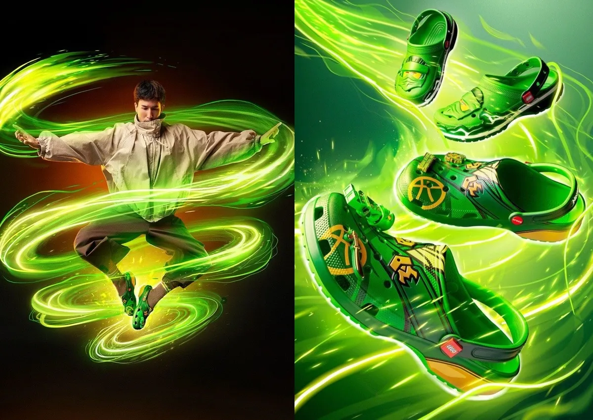 LEGO Celebrates 15 Years of Ninjago With New Crocs