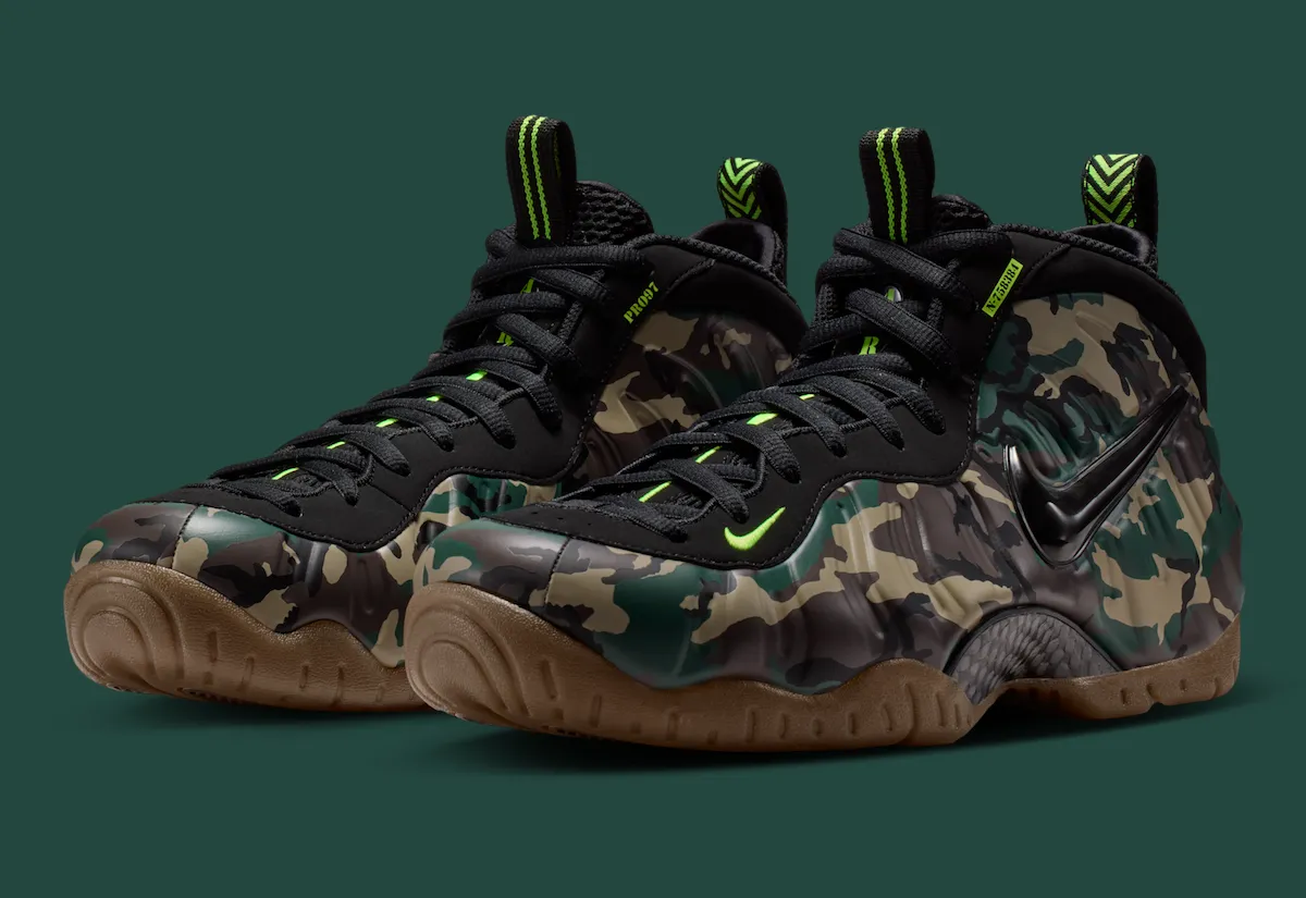 Nike Air Foamposite Pro Green Camo 2026 Release Date