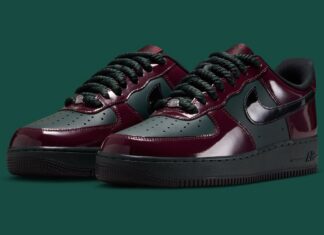 Nike Air Force 1 Low Patent Gets A “Beef And Broccoli” Colorway