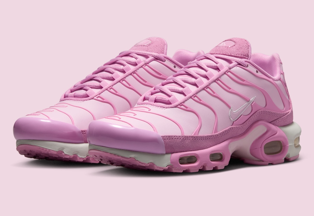 Nike Air Max Plus Suede “Pink Rise” Releases Summer 2026