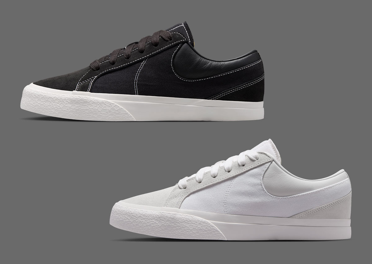 Nike Blazy Brings A Heel-Drag Look To The Blazer Low