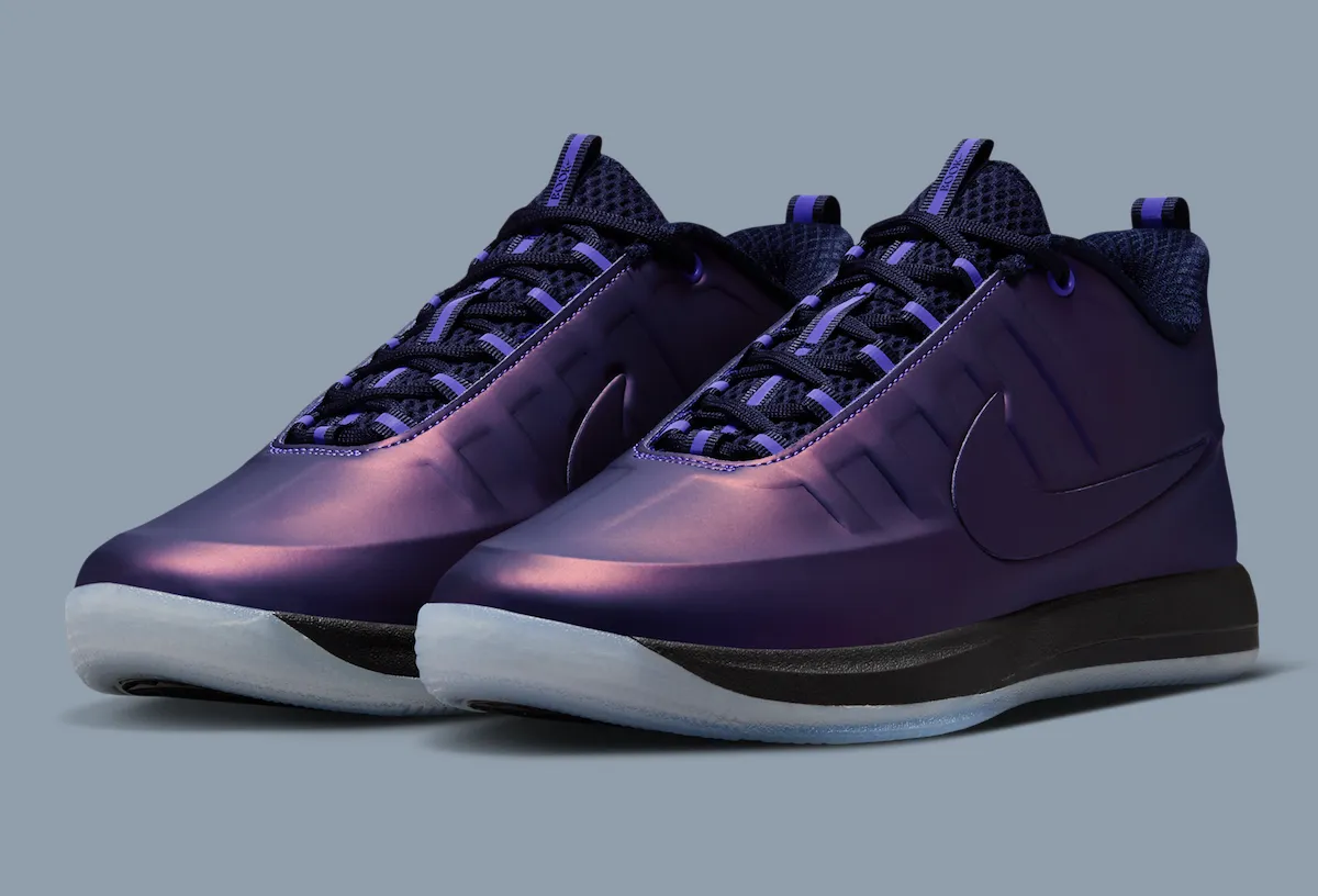 Official Photos of the Nike Book 2 “Eggplant Foamposite”