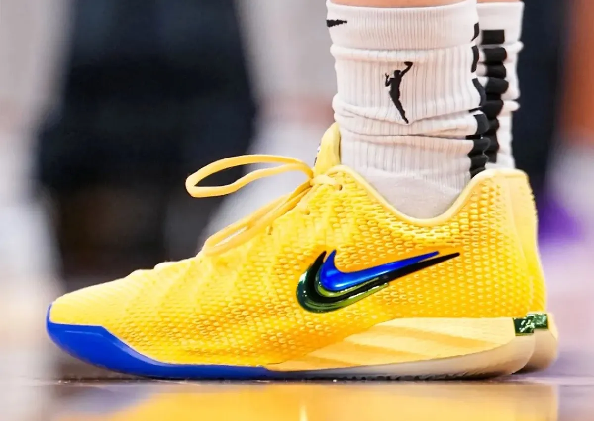 Caitlin Clark Debuts Nike Caitlin 1 “Yellow”