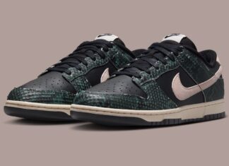 Nike Dunk Low “Black Snakeskin” Slithers Into Fall 2026