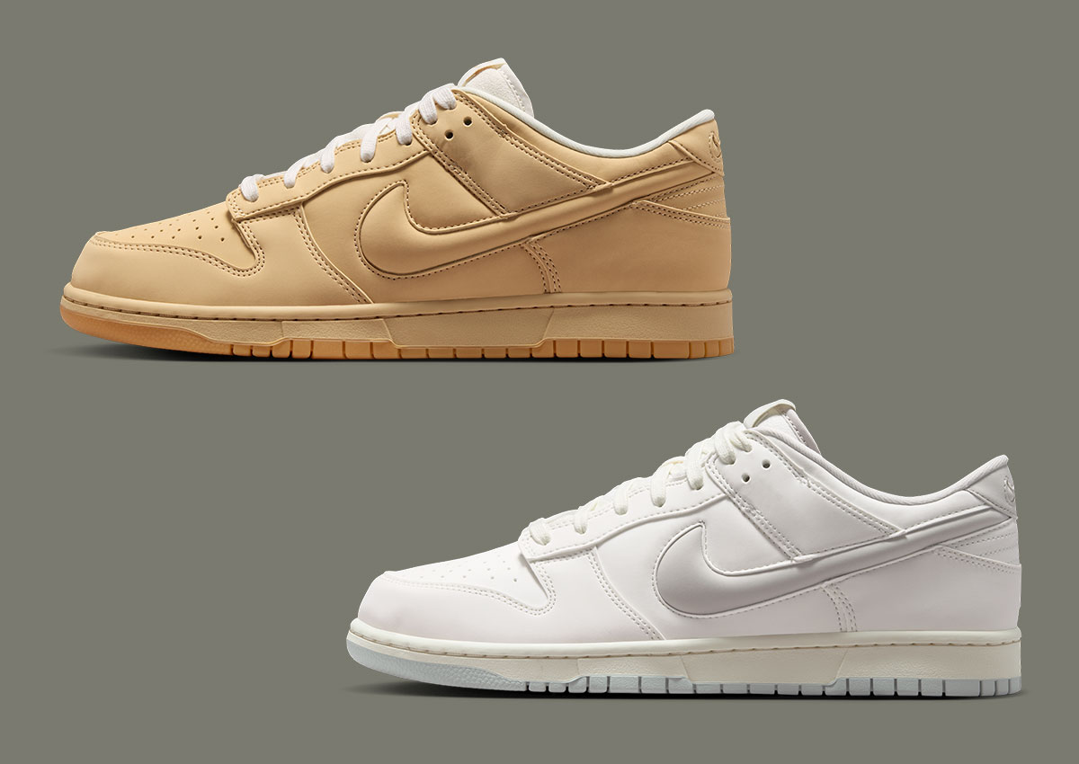 Nike Dunk Low Releasing With Bubble Swooshes