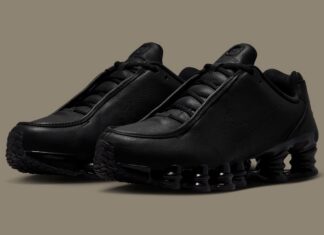 Nike Shox TL Goes Full Black Leather